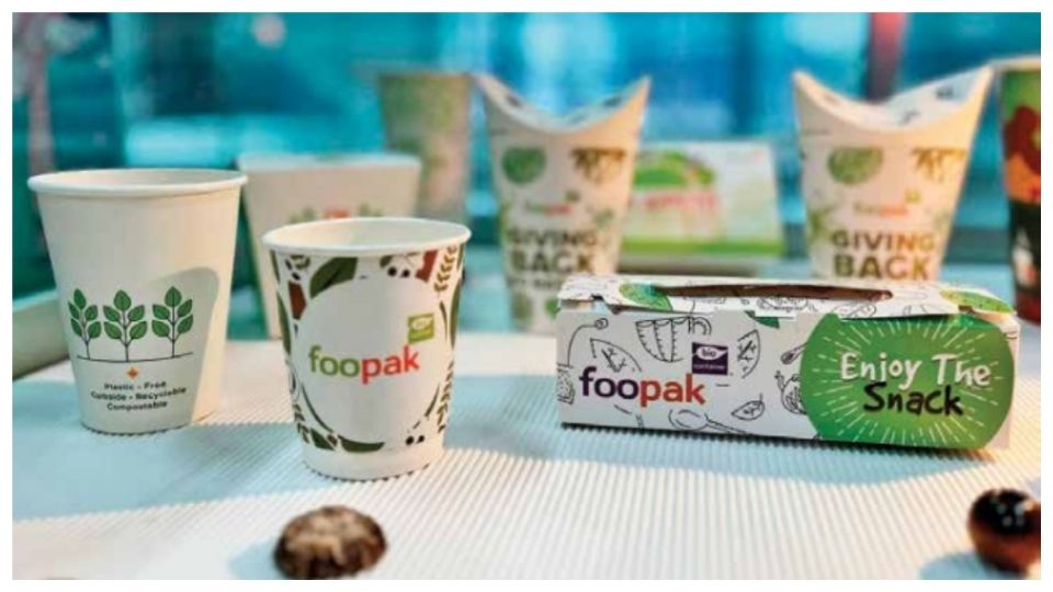 Foopack es una empresa de productos ecológicos elaborados con cartón, que califican como compostables, pues logran disgregarse en 24 semanas a temperatura ambiente