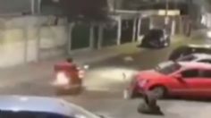 VIDEO: Alfredo es repartidor por app, así le robaron su motocicleta en la Jardín Balbuena