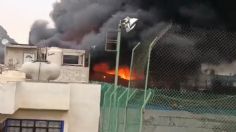 VIDEO | Emergencia en Iztapalapa: registran fuerte incendio en colonia Santa Martha Acatitla, cerca de metro Peñón