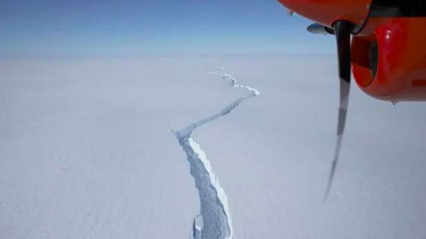 Alerta en la Antártida: revelan video del iceberg del tamaño de Londres que podría acabar con la fauna