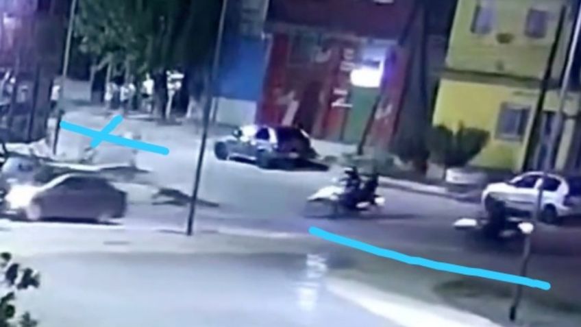 VIDEO: rateros roban auto y persecución termina en acalorada balacera y un menor muerto