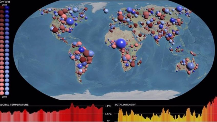 Alerta climática: la NASA advierte que más sequías e inundaciones devastarán la Tierra