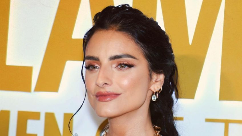 FOTO | Aislinn Derbez arranca suspiros con delicado bikini blanco de crochet