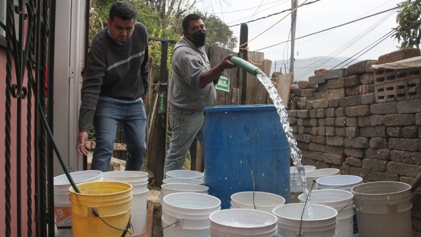 Comienza la reducción de agua en la CDMX: MAPA de alcaldías más afectadas