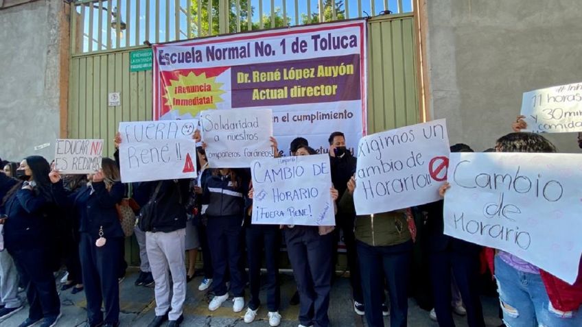 "11 horas en la escuela es inhumano": alumnos exigen el despido de su director por imponer horarios extenuantes