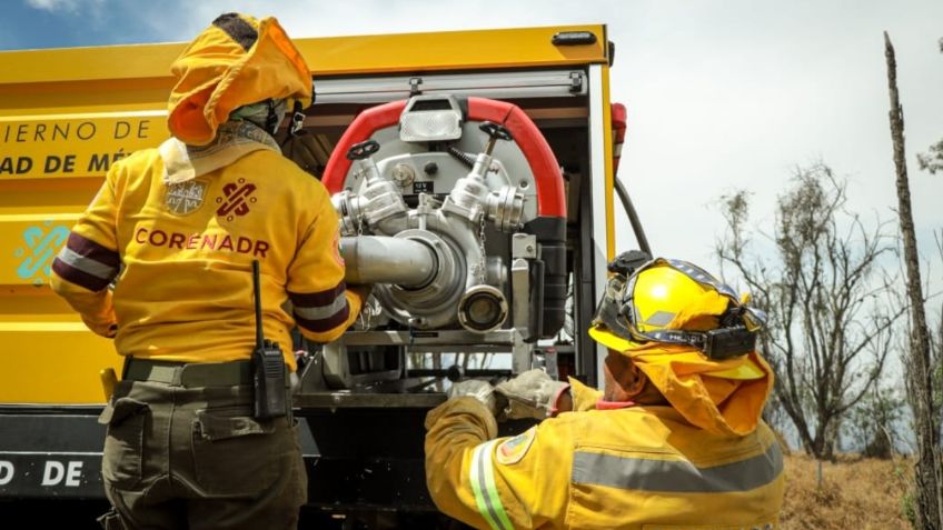 Alrededor de mil brigadistas se capacitan para combatir incendios forestales en CDMX