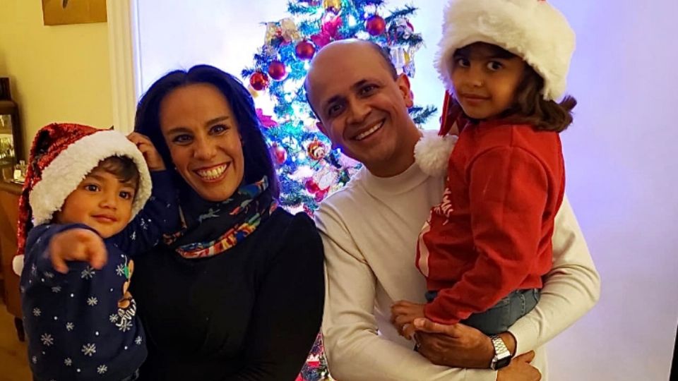 Marysol Sosa con su hermosa familia