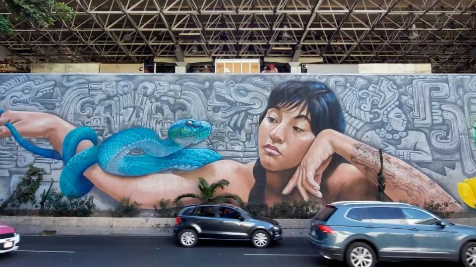 La Sobse ha colaborado con colectivos de artistas urbanos para intervenir murales de la CDMX