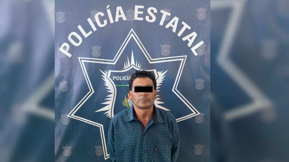 Le aseguraron 4 cartuchos de un arma larga al sospechoso