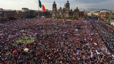 GALERÍA | Las impresionantes fotos de la marcha de AMLO en el Zócalo por la soberanía energética