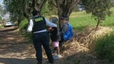 Increíble rescate: su madre le vendó los ojos y la abandonó en un campo en Morelia