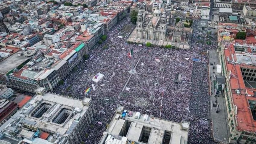 AMLO reúne a 500 mil personas en el 85 aniversario de la Expropiación Petrolera