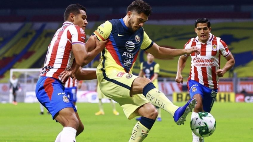 América golea a Chivas en el Clásico de México