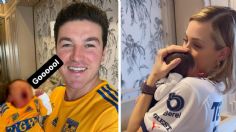 Mariana Rodríguez y Samuel García pelean en redes sociales por la playera que utilizará su hija Mariel: ¿Tigres o Rayados?