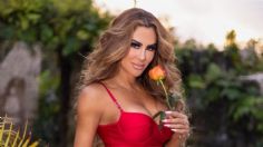 Con atrevida foto entre flores, Ninel Conde recibe al mes de la primavera