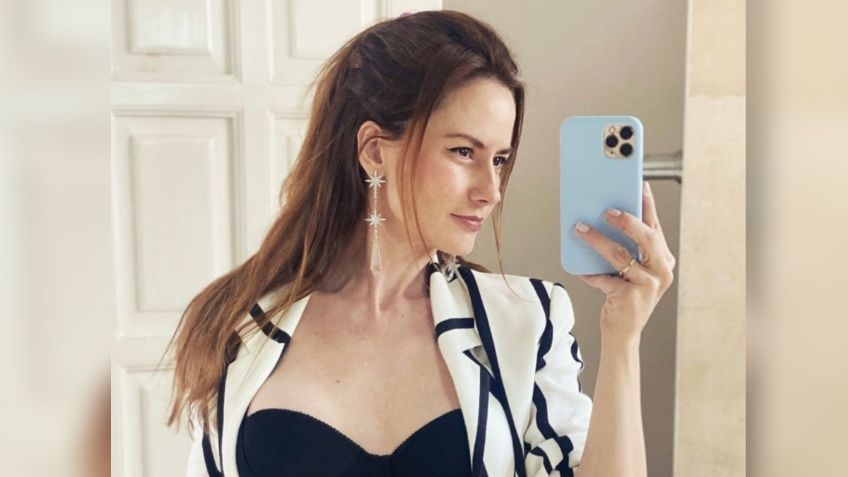 Altair Jarabo enamora en redes con entallado look de transparencias