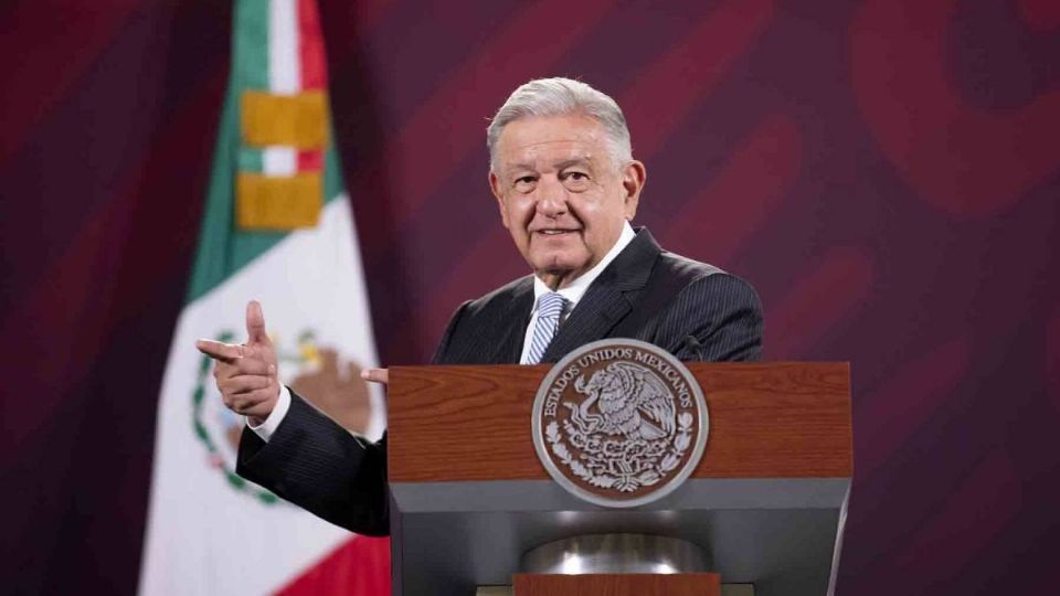 AMLO en la Mañanera.