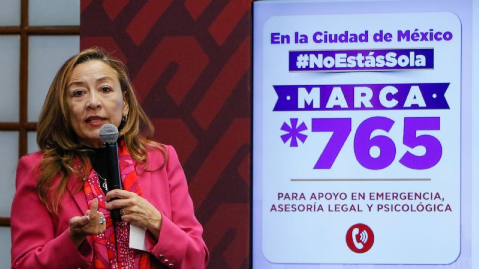 Gracias a la línea SOS Mujeres se ha denunciado a más de 2 mil personas