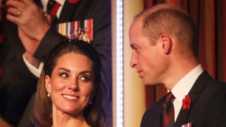 Kate Middleton y el príncipe de Gales