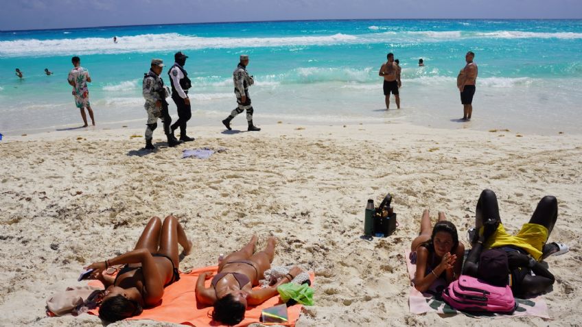 Bikinis, alcohol y calor: las imágenes más impactantes del Spring Break 2023 en México