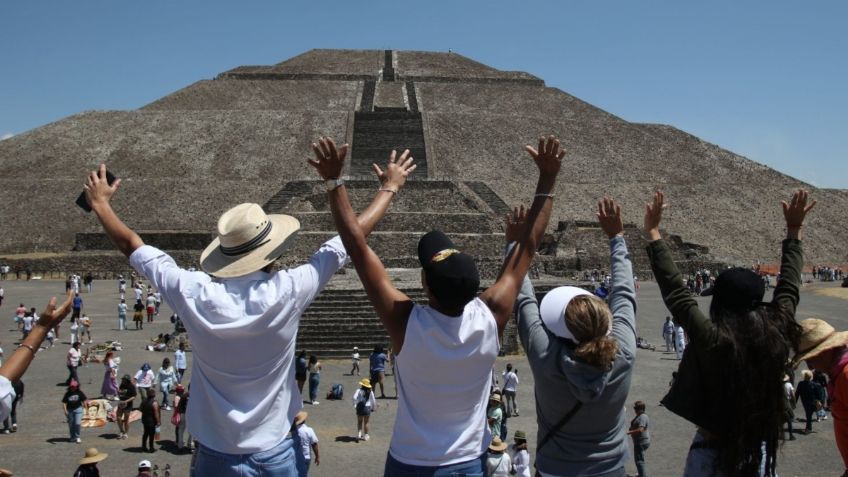 FOTOS | Equinoccio de primavera 2023: Más de 50 mil personas visitan las pirámides de Teotihuacán