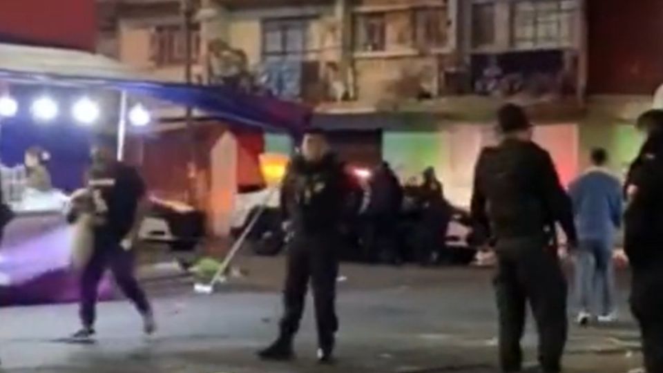 El incidente ocurrió en el cruce de las calles Peñón y Tenochtitlán.