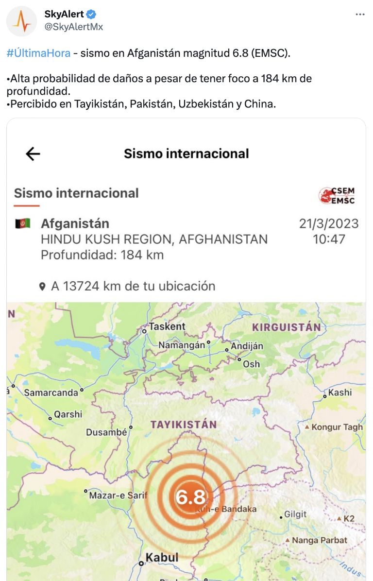 terremoto