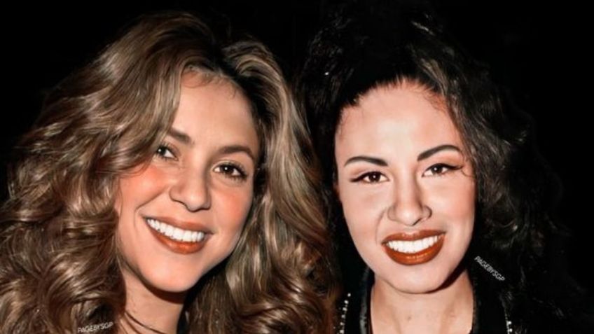 Así fue el día que Shakira cantó uno de los éxitos de Selena Quintanilla al aire