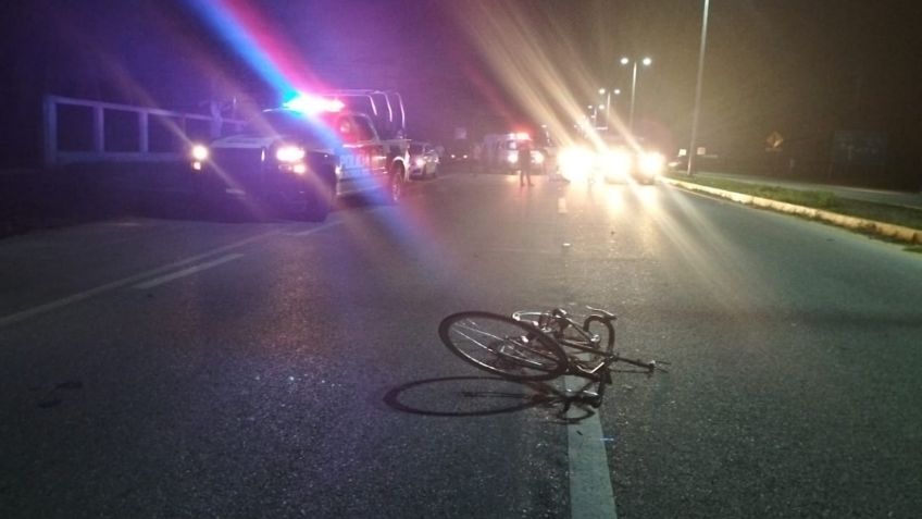 FOTOS | Embisten y matan a ciclista en carretera de Chetumal