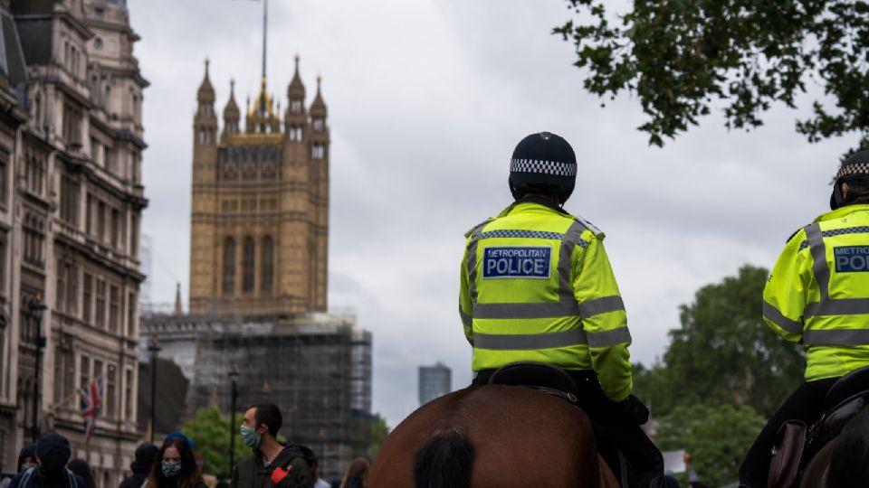 La Policía Metropolitana de Londres es el cuerpo policiaco más grande del Reino Unido.