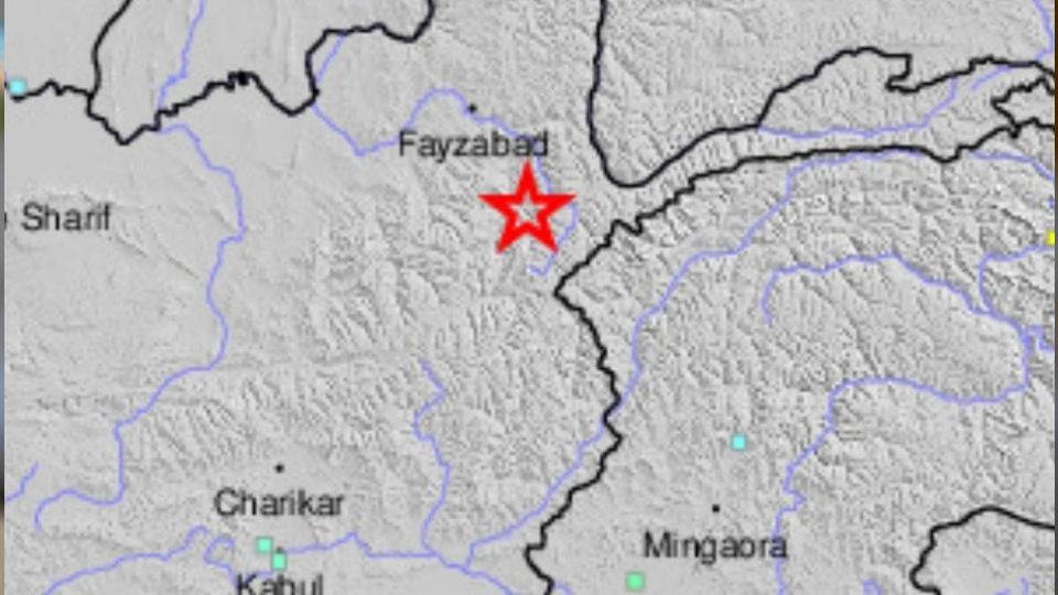 El sismo en Afganistán fue de magnitud 6.8