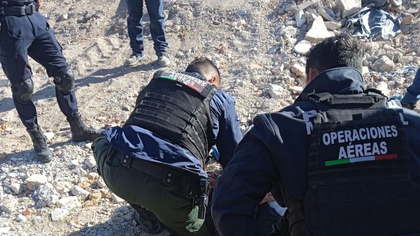 Trabajador casi muere al caerle una piedra de 20 kilos en la cabeza