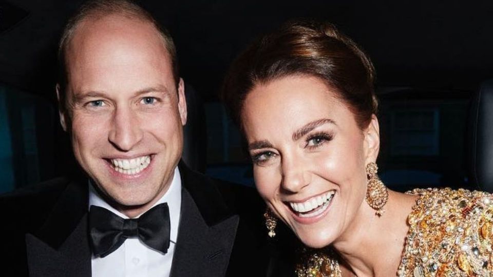 Kate Middleton y el príncipe William. Fuente: Instagram @princeandprincessofwales