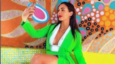 Macky González derrite la red en look de micro short perfecto para los días de calor