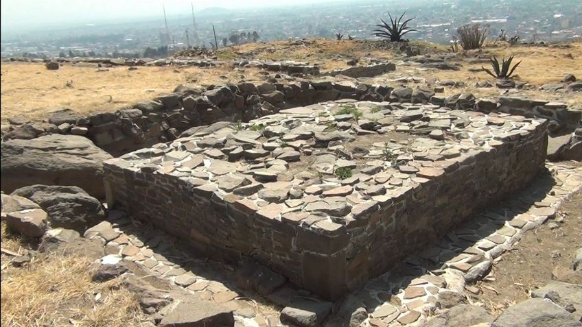 Rescatan templo ancestral cerca de Toluca construido por la cultura Matlazinca