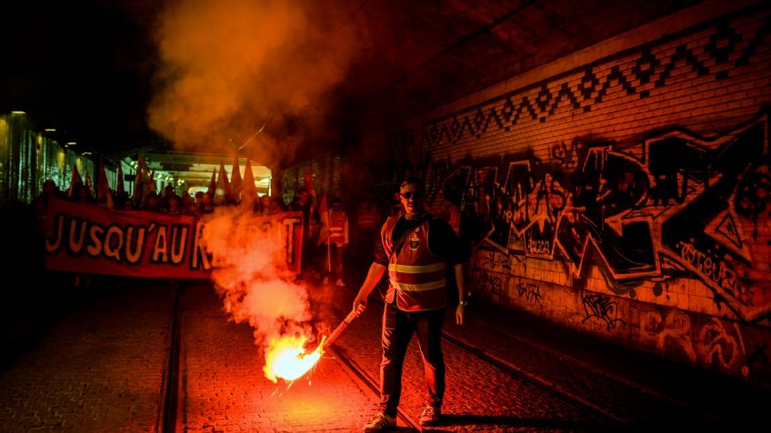 FOTOS | Se recrudecen las protestas contra el aumento de la edad de jubilación en Francia