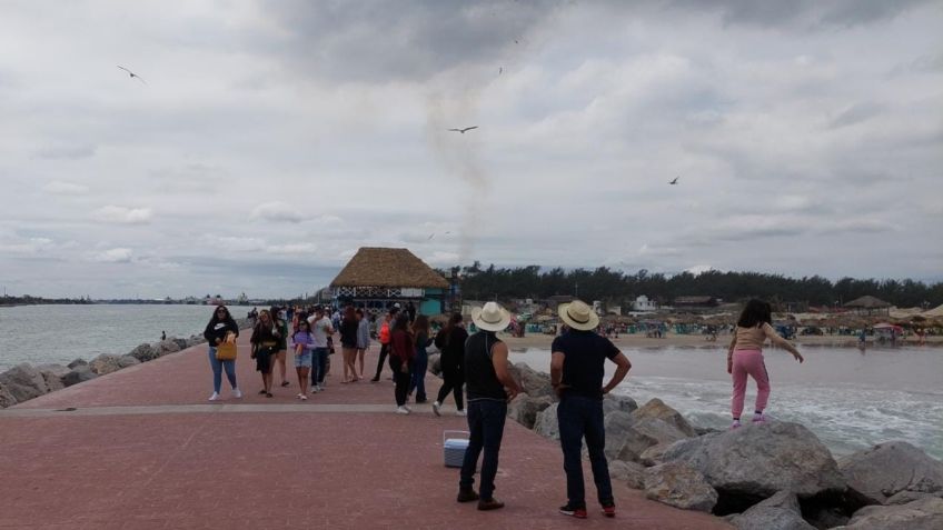 Invasión extraterrestre: tamaulipecos se quedaron esperando a los aliens en playa Miramar