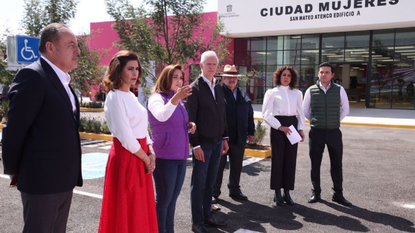 Alfredo Del Mazo inaugura la Ciudad Mujeres San Mateo Atenco