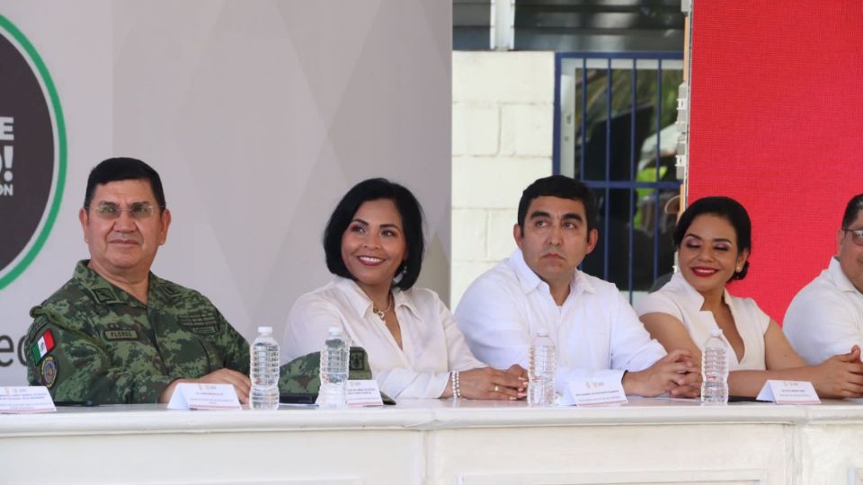 El evento fue encabezada por la fiscal general, Sandra Luz Valdovinos Salmerón