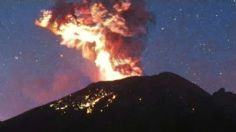 VIDEO: el impactante momento en que el volcán Popocatépetl explota y arroja lava