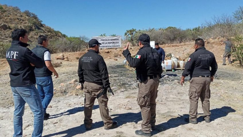 Destruyen fuerzas federales media tonelada de mariguana en Durango