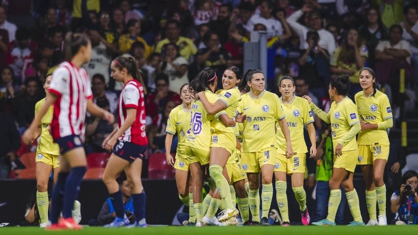 Liga MX Femenil: América se lleva el Clásico Nacional y le arrebata el subliderato a Chivas