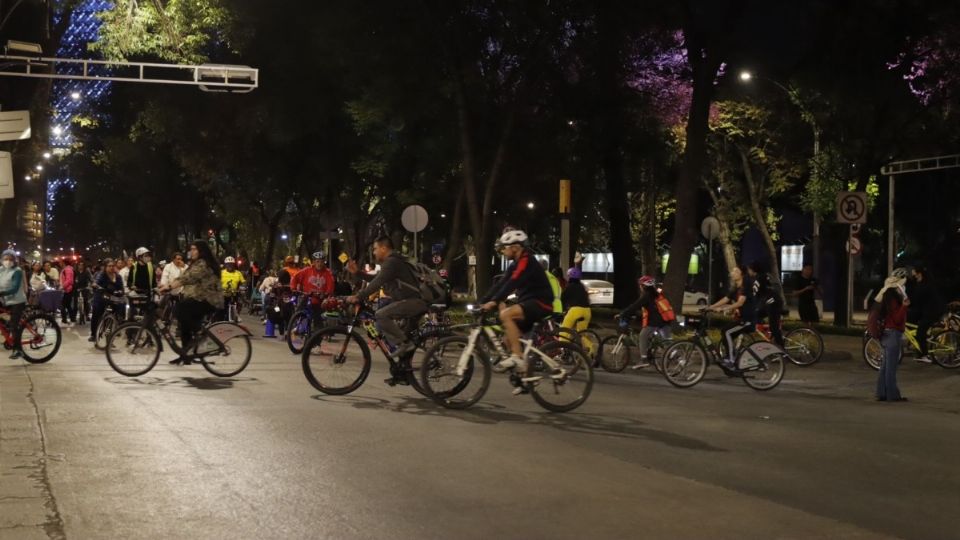 Entre las actividades para este fin de semana en la CDMX está el Ciclotón nocturno