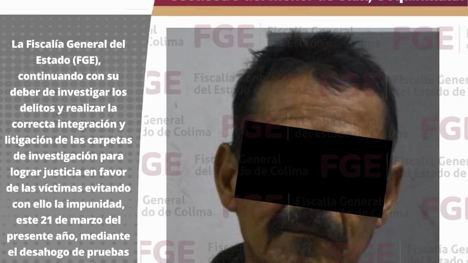 El agresor fue condenado a 80 años de prisión y a pagar una sanción económica