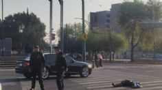 Amanece una persona sin vida en pleno Paseo de la Reforma, habría sido atropellado