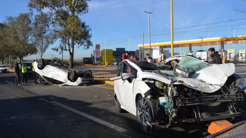 Exceso de velocidad en combinación con alcohol provoca un fuerte accidente