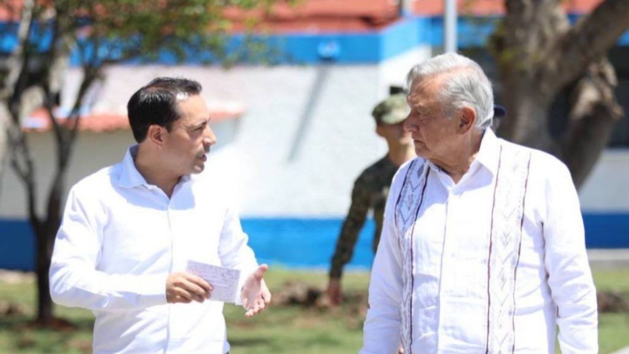 Amlo Y Mauricio Vila Supervisan Avance Del Tren Maya En Yucatán “fortalecemos El Turismo Y La 1965