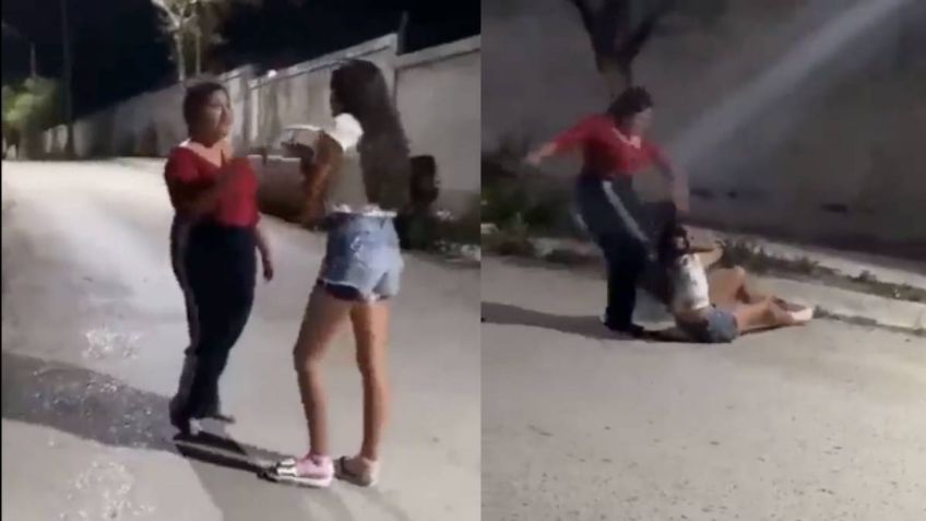 Una señora da una golpiza a una jovencita por “dejarse” que le hagan bullying en Nuevo León