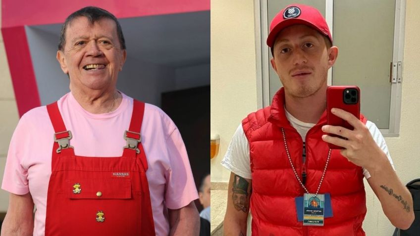 Revelan emotiva e inédita foto de Octavio Ocaña y Chabelo que hizo llorar a más de uno