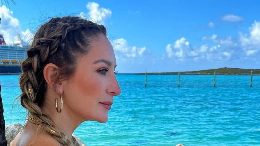 Desde la playa, Geraldine Bazán subió la temperatura en traje de baño